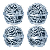 4x Soundsation SC-001 Ersatz-Windschutzscheibengitter für SM58 oder ähnliches